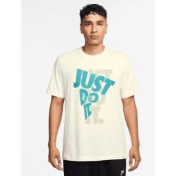 Nike Jdi Logo M - T-shirt - Uomo - Bianco XS