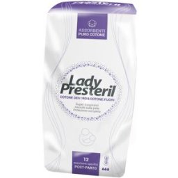 CORMAN SpA LADY PRESTERIL ASSORBENTI POST PARTO 12 PEZZI