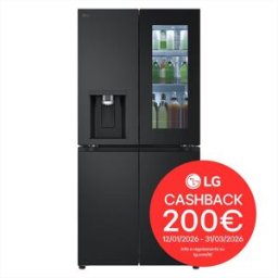 LG Frigorifero 4 Porte Gmg860epbe Classe E 508l-black
