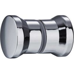 Tecnomat COPPIA POMELLI PER BOX DOCCIA IN ZAMA CROMATO CROMATO