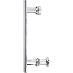 Tecnomat MANIGLIA PER BOX DOCCIA IN ZAMA CROMATO INTERASSE 14,5 cm INTERASSE 14,5 cm
