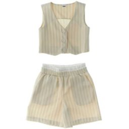 iDO Completo con gilet SABBIA S