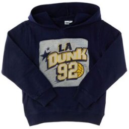 iDO Felpa con cappuccio BLU NAVY S