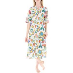 I CAFTANI DI ROBY ZU Copricostume caftano BIANCO L