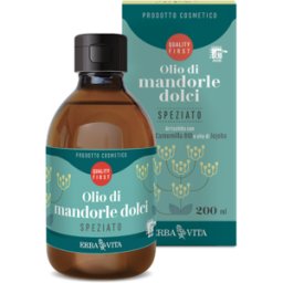 ERBA VITA GROUP SpA OLIO Mandorle Dolci Speziato 200ml Olio lenitivo emolliente, contrasta l'invecchiamento della pelle