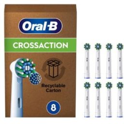 PROCTER & GAMBLE SRL ORAL-B Power Refill Cross Action 8 Testine di Ricambio