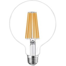 Tecnomat LAMPADINA VIVIDA LED FILAMENTO GLOBO E27 18W=189W 3239lm 4000K LUCE BIANCA Ø125x175 mm