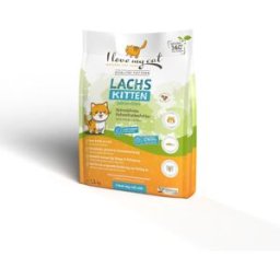 I love my cat Croccantini per gattini con salmone 1 pz Mangime