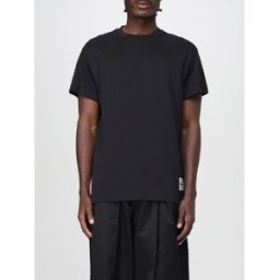 Jil Sander Set 3 T-shirt basic in cotone organico Nero Taglia M