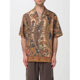 Valentino Camicia Voyage Imaginaire Beige Taglia 46