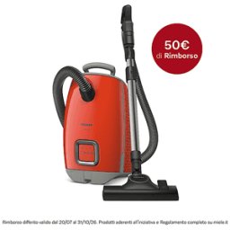 Miele ASPIRAPOLVERE Guard L1 Red, Con sacco, 890 W
