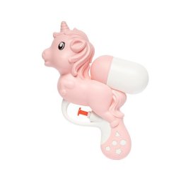Trade Shop - Pistola Ad Acqua 100ml Giocattolo A Spruzzo Per Bambini Unicorno Rosa Spiaggia 6722078 -