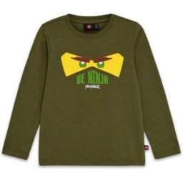 Lego Maglietta a maniche lunghe per bambini - Cachi scuro