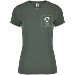 VistaPrint Maglietta da donna mélange Roly® Fox