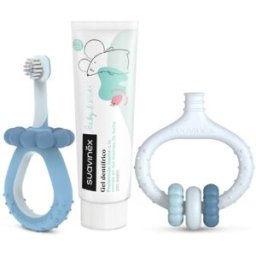 Il Mio Primo Set D'Igiene Orale Suavinex 0m+ Azzurro