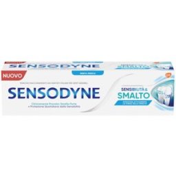 HALEON ITALY Srl Sensodyne Dentifricio Sensibilità e Smalto - Ripristina la forza dello smalto indebolito - 75 ml