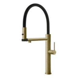 Gessi GESSI 316 Semiprofessionale Brass Brushed PVD - 60214#727 Miscelatore Lavello | Miscelatore, Finitura Brass Brushed PVD, Monogetto