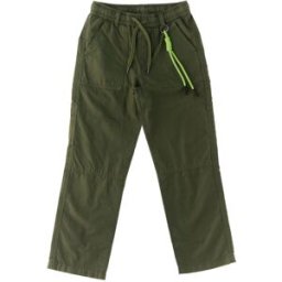 iDO Pantalone cargo VERDE MILITARE S
