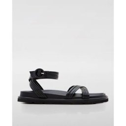 Gianvito Rossi Sandalo Lianne in nappa Nero Taglia 41