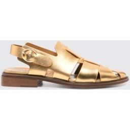 Robert Clergerie Sandalo Jink in pelle laminata Oro Taglia 41