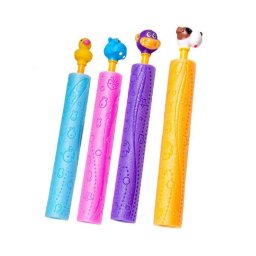 Trade Shop - Tubo Schiuma Testa Animale Spara Acqua Estate Spiaggia Bambini 35.5 Cm 6559019 -