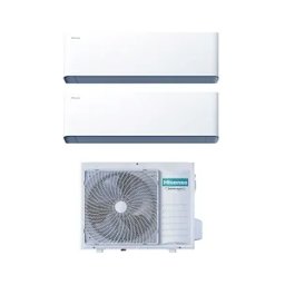 Hisense Condizionatore Dualsplit Serie Uni Hb 12000+18000 Btu Codice Prod: Hb35xu0ag Hb50bp0ag 3amw62u4rj