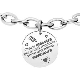 HappyTag Bracciale Grazie Maestra Gioiello Donna HTSCU-11