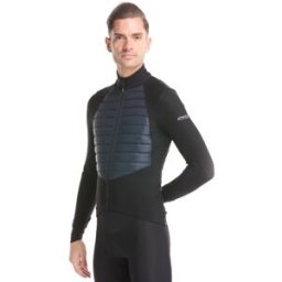 Ekoï Giacca termica EKOI Perf ELEGANCE Nera / Blu navy