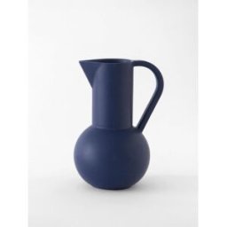Raawii Brocca Strøm grande in ceramica Blue Taglia L