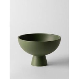 Raawii Vaso Strøm medio in ceramica Verde Taglia M