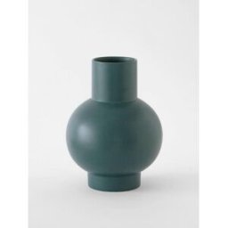 Raawii Vaso Strøm grande in ceramica Verde Taglia L