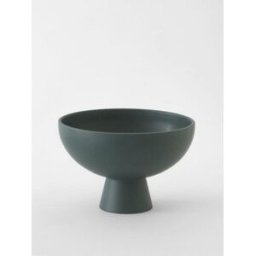 Raawii Vaso Strøm medio in ceramica Verde Taglia M