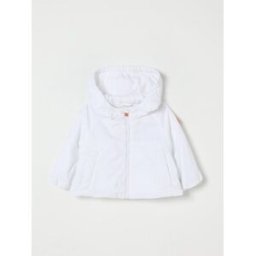 Save The Duck Giacca con cappuccio in nylon Bianco Taglia 12