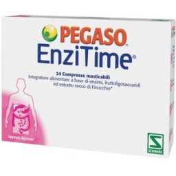 Schwabe pharma italia Enzitime 24 Compresse Masticabili
