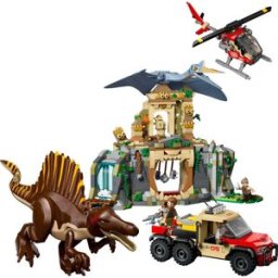 Lego Missione aerea con Spinosauro e Quetzalcoatlus