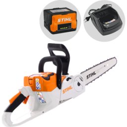 STIHL MSA 60 C-B Set - Elettrosega da taglio con batteria AK 20 - 36V 4Ah - Barra carving da 30 cm