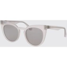 Mykita Occhiali da sole MMRAW005 in acetato Bianco Taglia 51