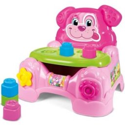 Clementoni Poltroncina Porta Mattoncini Bimba 1 St