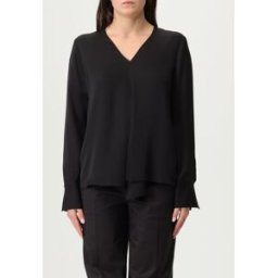 Theory Blusa in seta Nero Taglia P