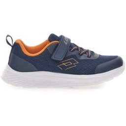 Scarpe da Ginnastica blu con strappo e air memory foam Lotto Rider AMF CL S 33