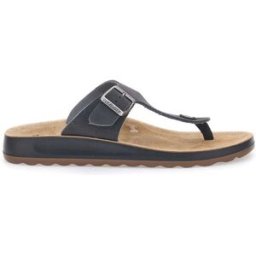 Ciabatte Infradito nere con shock absorbing plantare anatomico Fly Flot 782154C 44