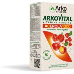 ARKOPHARMA - ARKOVITAL - ACEROLA 1000 - 30 COMPRESSE