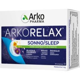 ARKOPHARMA - ARKORELAX SONNO/SLEEP - 30 COMPRESSE
