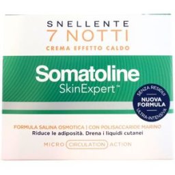 Somatoline Cosmetics crema snellente effetto caldo 7 notti - 250 millilitri NUOVA FORMULAZIONE