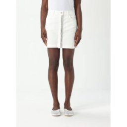 Liujo Gonna in cotone Bianco Taglia 27