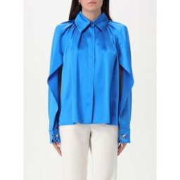 Max Mara Camicia in seta Blue Taglia 44