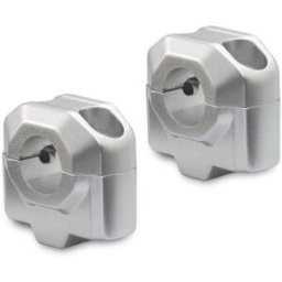 Riser Manubrio Sw-Motech Diametro 22 mm Argento