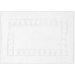 PULSIVA Tappeto bagno Atene con bordo ; 50x70 cm (LxL); bianco