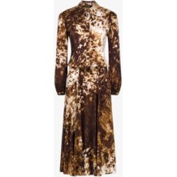 Roberto Cavalli Abito Chemisier Stampa Appaloosa - Female Abiti Marrone 38
