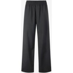 Roberto Cavalli Pantaloni Loose In Lana Vergine - Male Pantaloni E Shorts Nero 46